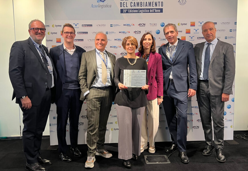 IL NUOVO COLLEGAMENTO FERROVIARIO INTERMODALE TRA INTERPORTO DELLA TOSCANA CENTRO E TERMINAL DARSENA TOSCANA VINCE IL PREMIO “IL LOGISTICO DELL’ANNO”