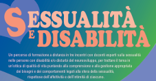 SESSUALITÀ E DISABILITÀ, UN PERCORSO FORMATIVO