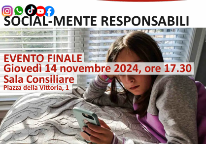 quarrata. SI CONCLUDE IL PROGETTO “SOCIAL-MENTE RESPONSABILI”