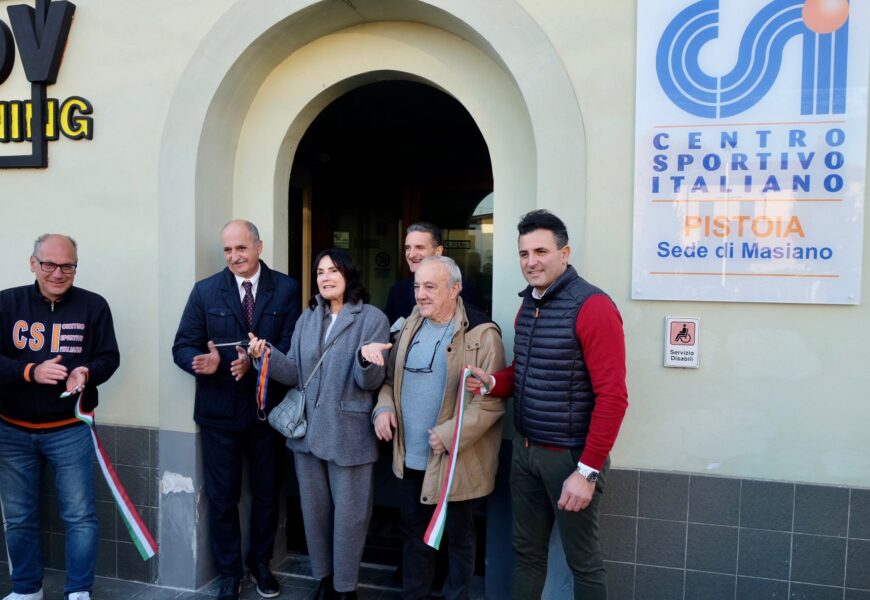 A MASIANO LA NUOVA SEDE DEL CSI NEI LOCALI DI BCC BANCA ALTA TOSCANA