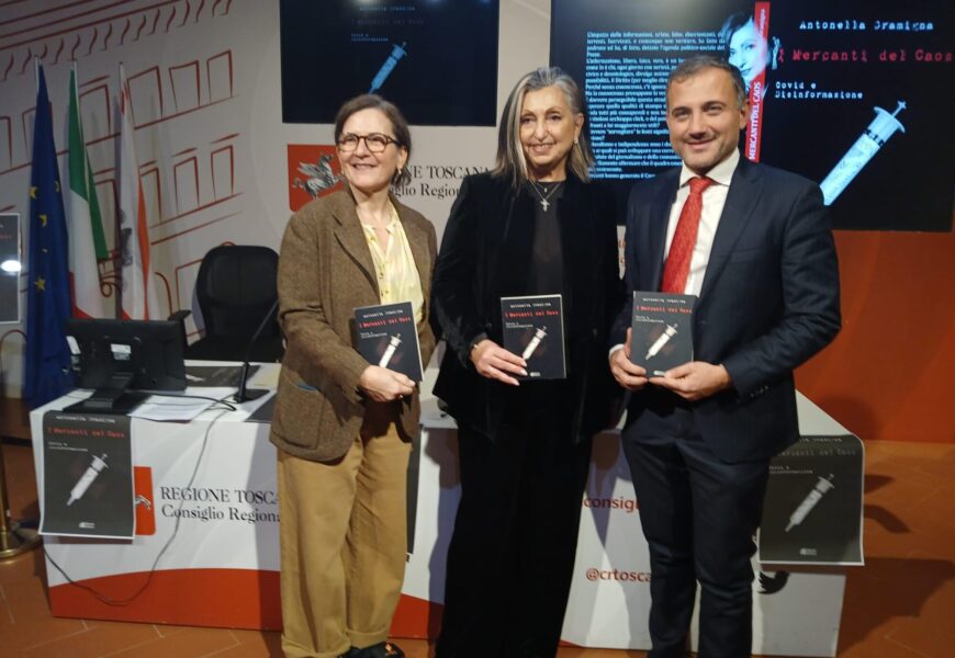 INFORMAZIONE E DISINFORMAZIONE, PRESENTATO A FIRENZE IL LIBRO DI ANTONELLA GRAMIGNA