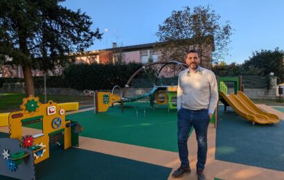 SAN BIAGIO, GIARDINO EX CERRI: RIQUALIFICATA L’AREA GIOCHI