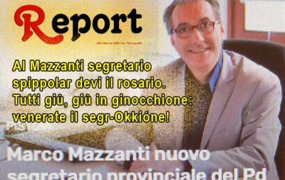 la battutaccia. MAZZANTI SEGRETARIO PD SALVERÀ IL MONDO. IN UN PAESE DI MODESTI RUFFIANI LA LINGUA NON CE L’HANNO SOLO I GIORNALISTI DELL’ORDINE ALLINEATI E COPERTI