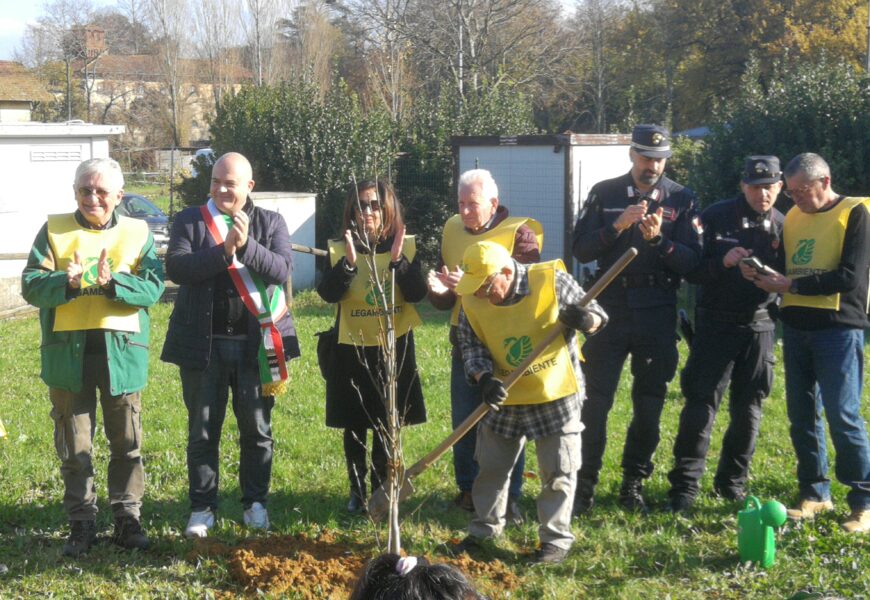 quarrata. CELEBRATA LA GIORNATA NAZIONALE DELL’ALBERO