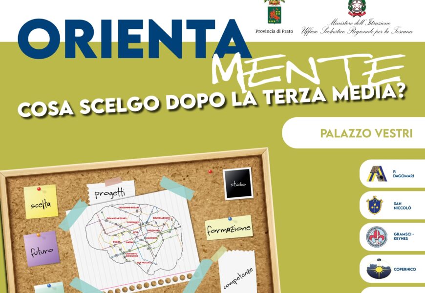 “ORIENTA–MENTE”. COSA SCELGO DOPO LA TERZA MEDIA?: DUE GIORNATE DI OPEN DAY PER GLI STUDENTI