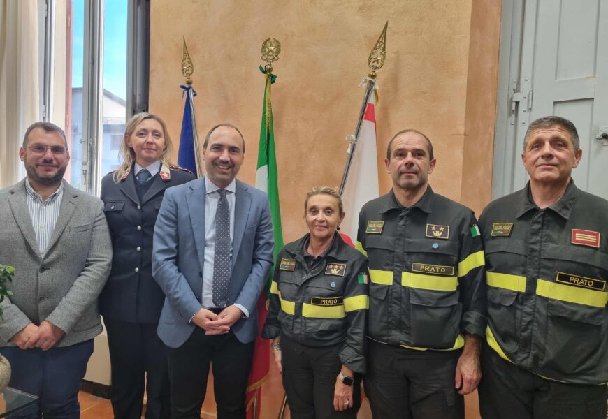 MERCOLEDÌ LA VISITA DELLA NUOVA COMANDANTE DEI VIGILI DEL FUOCO E DEL NUOVO CAPO DISTACCAMENTO DI MONTEMURLO