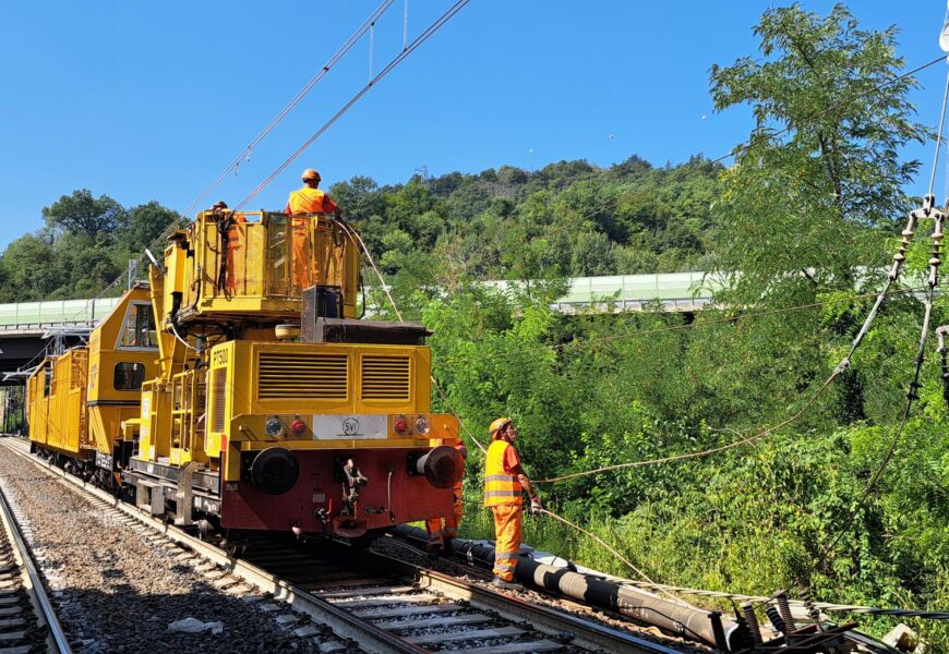 RFI, LINEA BOLOGNA – PRATO: POTENZIAMENTO INFRASTRUTTURALE E TECNOLOGICO. IL PROGRAMMA DEI LAVORI PER IL 2025