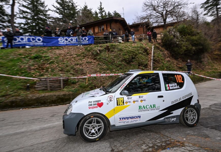 RAMACCIOTTI E MARCHI “OK” AL RALLY IL CIOCCHETTO