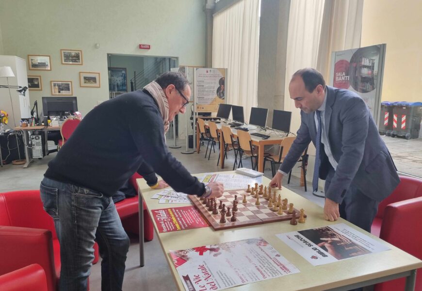 montemurlo. SCACCHI IN BIBLIOTECA, OGNI MERCOLEDÌ ALLA DELLA FONTE SI GIOCA E SI STA INSIEME