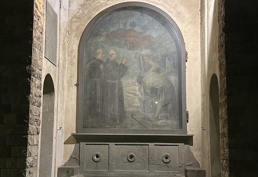 montale. MAGGIORE TUTELA PER L’AFFRESCO DI ARDENGO SOFFICI A FOGNANO